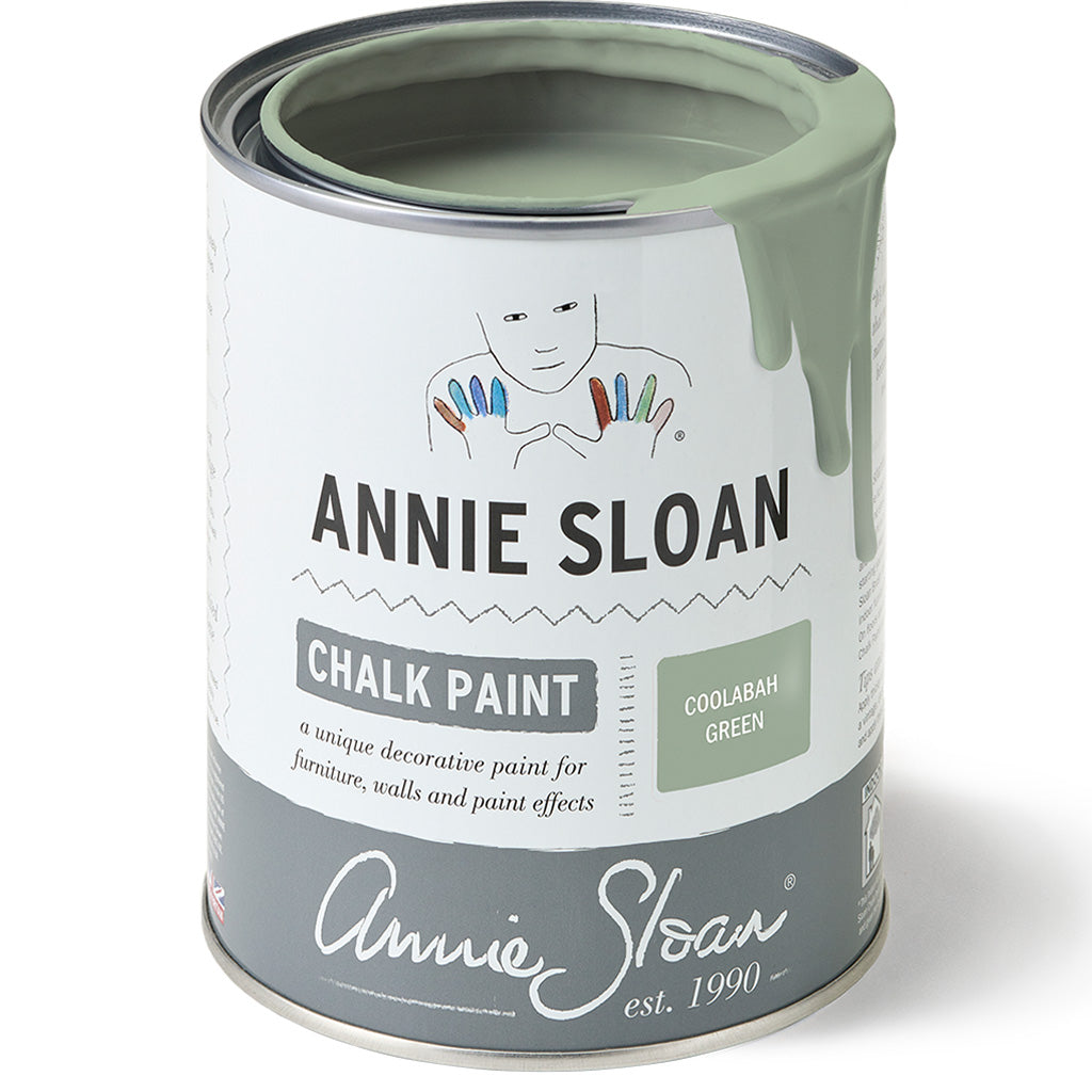 Coolabah green chalk paint painted furniture annie sloan chair Robinsnestvintage sydney buy online