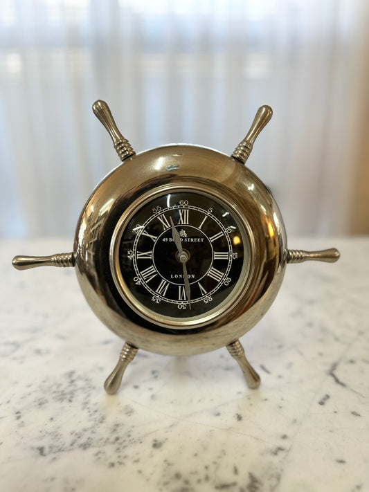 Nautical inspired decorative clock