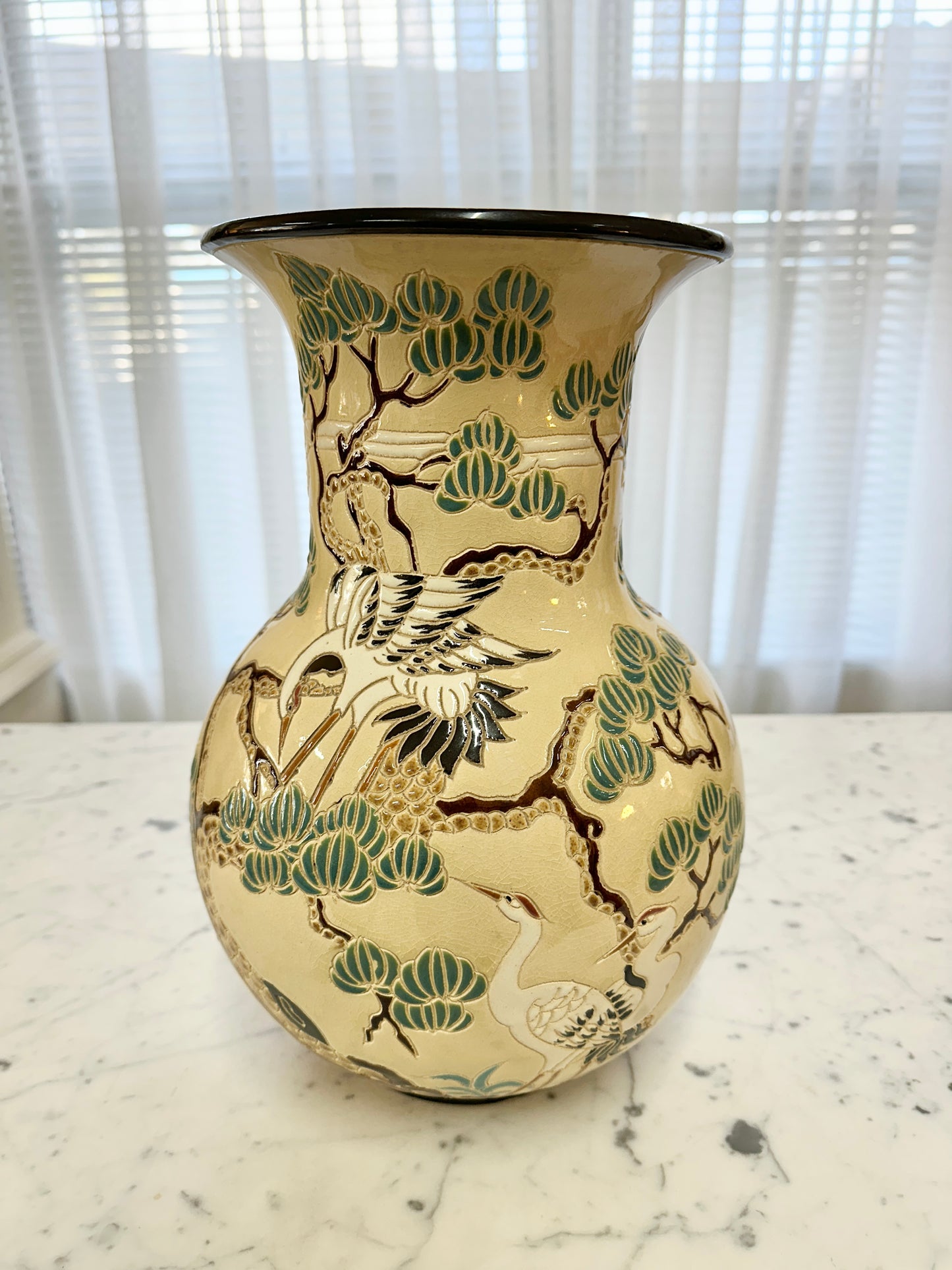 Large ceramic vase