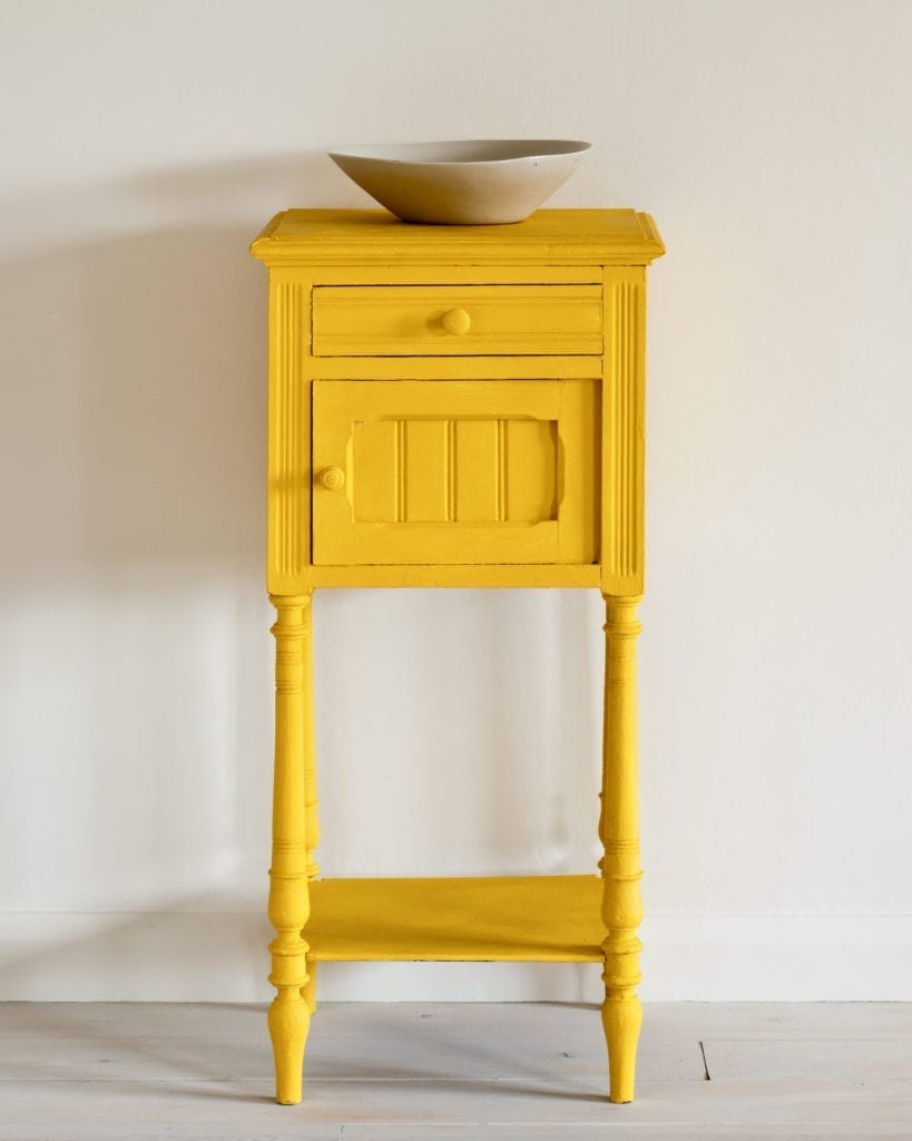 Tilton yellow chalk paint