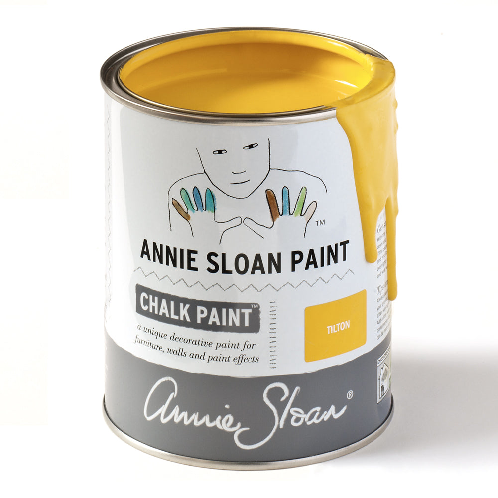 Tilton yellow chalk paint