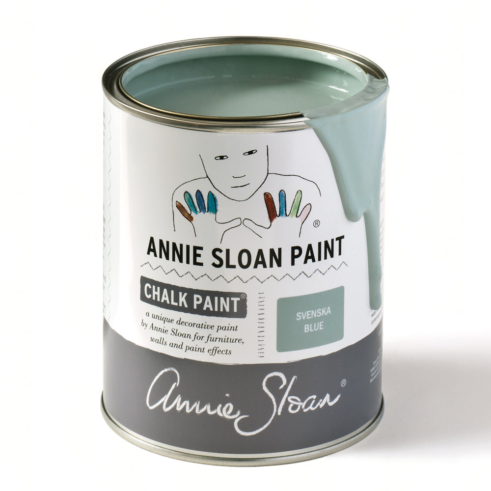 Annie Sloan Chalk Paint 
Svenska Blue furniture paint Robin's Nest Vintage Sydney Australia